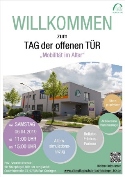 Plakat Tag der offenen Türe